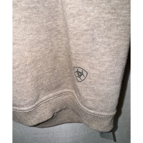 Ariat Women's M Rainbow Vista Aztec Reversible Sweatshirt Southwest Brown $70 - Picture 3 of 9